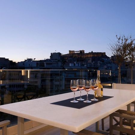 Ueber Lux 2 Bedroom New Penthouse With Acropolis View Athen Eksteriør bilde