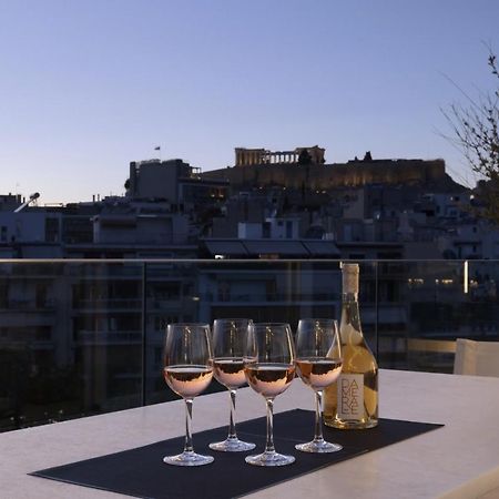 Ueber Lux 2 Bedroom New Penthouse With Acropolis View Athen Eksteriør bilde