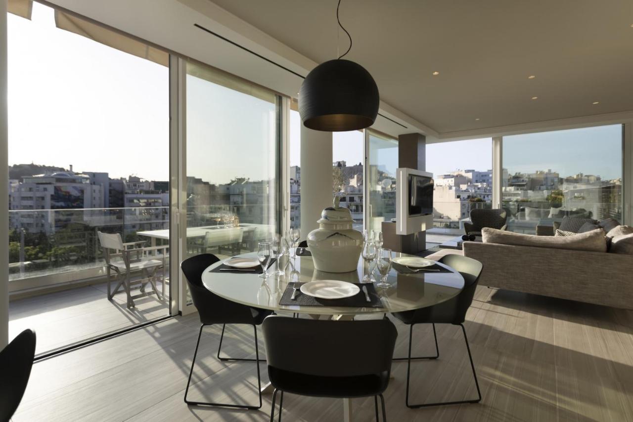 Ueber Lux 2 Bedroom New Penthouse With Acropolis View Athen Eksteriør bilde