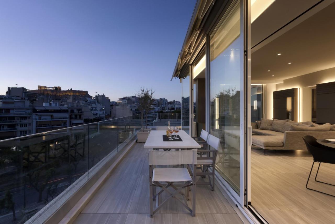 Ueber Lux 2 Bedroom New Penthouse With Acropolis View Athen Eksteriør bilde