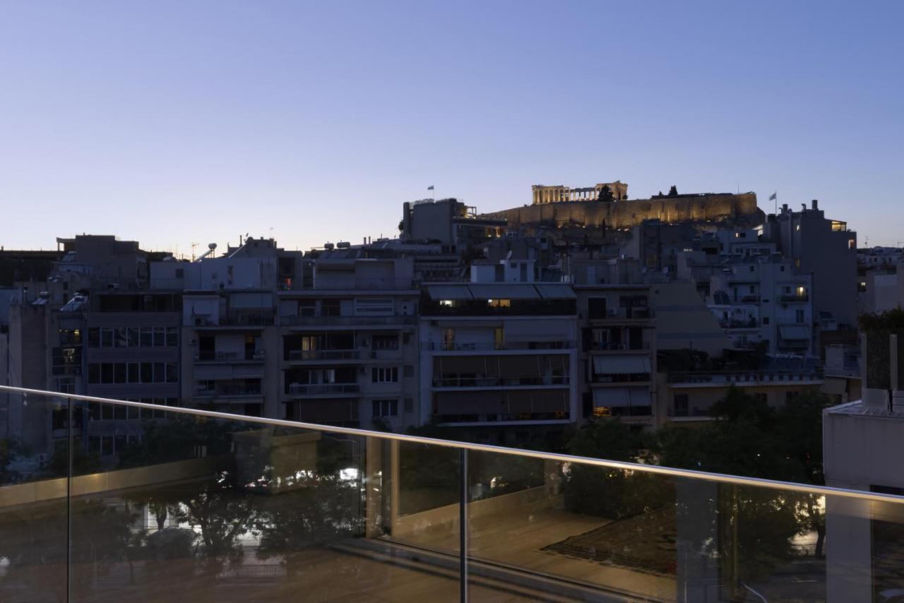 Ueber Lux 2 Bedroom New Penthouse With Acropolis View Athen Eksteriør bilde